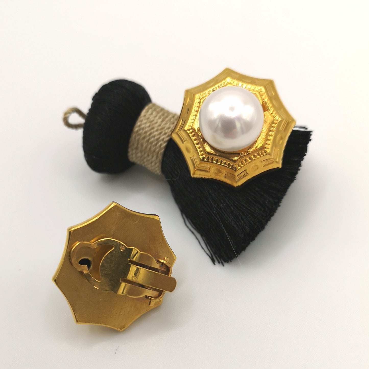 Vintage 50' Chanel style earrings