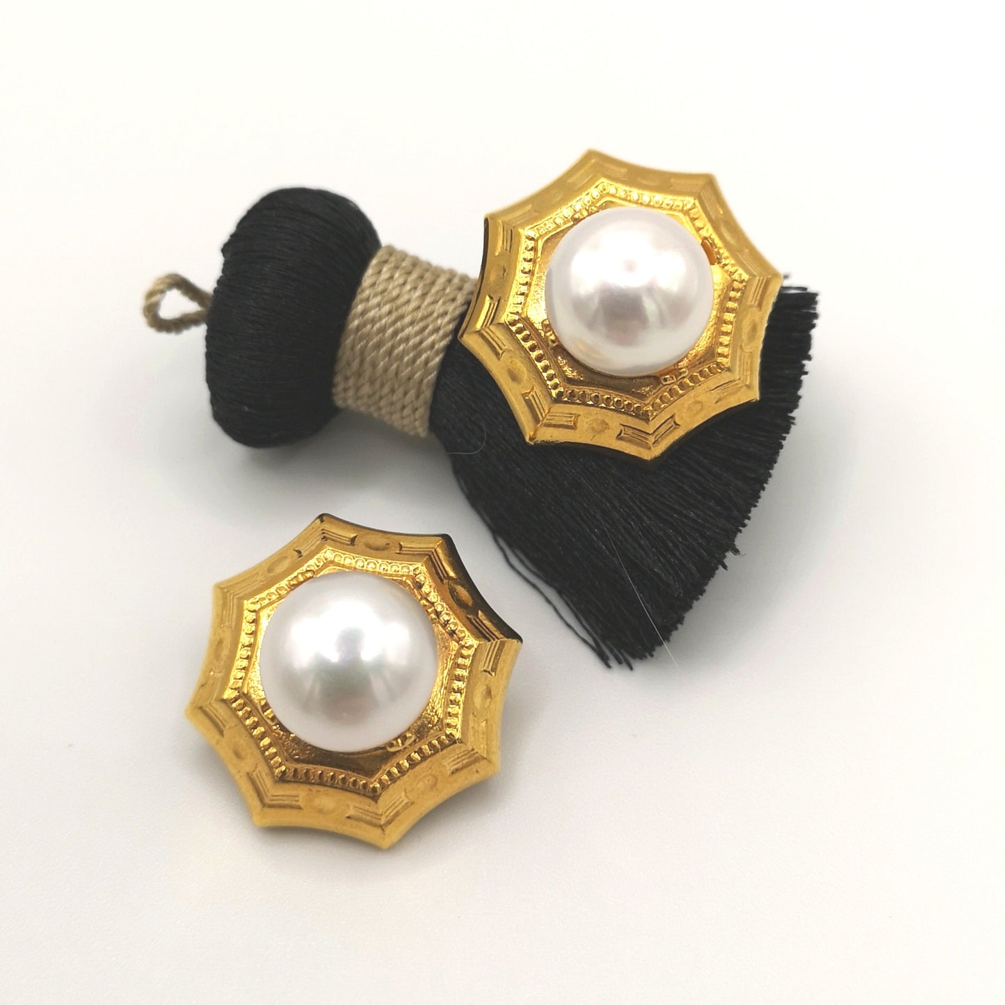 Vintage 50' Chanel style earrings