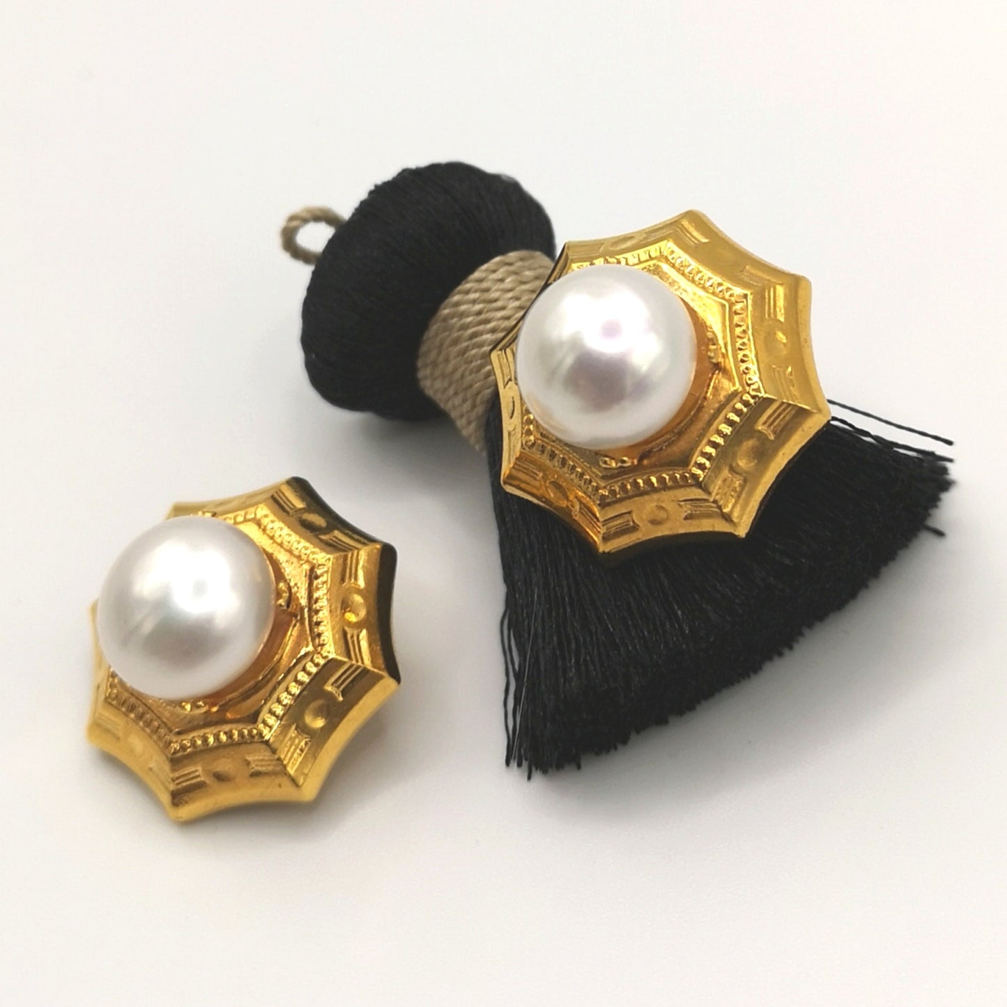 Vintage 50' Chanel style earrings